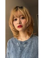 フラミューム 藤沢(flammeum)&nbsp;ブリーチ1回ブロンド【藤沢】