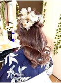 艶ハーフアップ【横浜/ヘアセット/着付け/ヘアメイク】