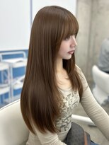 アイシー 表参道(ICY) 透明感ブリーチなしたっぷりヘーゼルベージュ