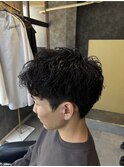 初めてでも挑戦しやすい無造作ラフパーマ