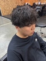 アディクト オム(ADDICT HOMME)&nbsp;波巻きシャドウパーマ