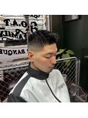 フェード短髪