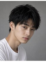 ノイセルヘアー(Noisyle Men's hair) リバースセンターパート/ニュアンスパーマ/ダウンバング/MEN'S