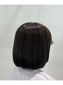 ボブ×ハイライト