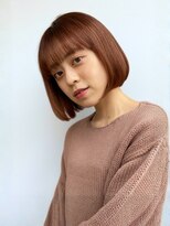 バサ 新所沢店(BASSA)&nbsp;前髪のラインを楽しむ丸みボブ