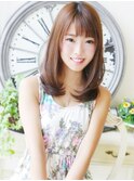 【ヘアジュレドゥ 古居 】 ナチュラル☆ワンカールセミディ