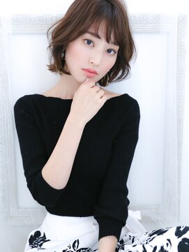 ティーノ(TINO by ganesha) ☆愛され前髪のフェミニティボブ☆