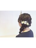 あみおろし×カスミ草