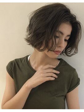 グッデイ ヘアー(GOOD DAY HAIR) 外国人風カラー ボブ クラシカル ワンレン インナーカラー
