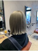crenierで作るハイトーンパッツンボブ●