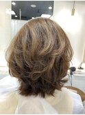 ふんわりボブ