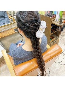 ブーミー(Bor mee) 【Bormee】結婚式お呼ばれ編みおろしスタイル