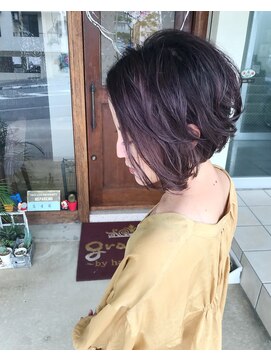 グランジュテ(grandjute) パープルバレイヤージュ