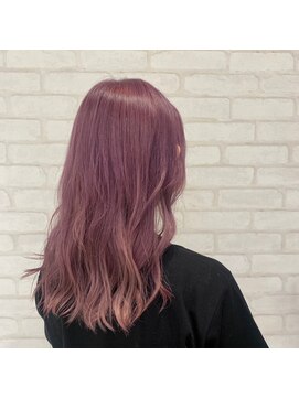 ビス ヘア アンド ビューティー 西新井店(Vis Hair＆Beauty) 透明感抜群♪ダブルカラーブリーチハイトーンピンク