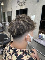 ライズ 綾瀬店(RISE)&nbsp;かっこいいの塊！スキンフェードハイライトツイストスパイラル！