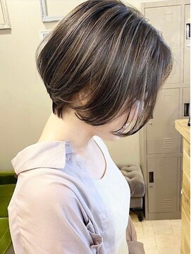 ボレロ(BOLERO) 【BOLERO】前下がりショート・フォギーベージュ