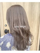 ミルクティ 亀田店(Milk tea)&nbsp;グレージュカラー☆