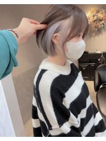 ロンド レア 天神大名店(Lond Le’a) ダブルカラー/インナーカラー/イヤリングカラー/ミルクティ/大名