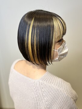 タヤ 東急百貨店吉祥寺店(TAYA) インナーカラー/前下がりワンレン