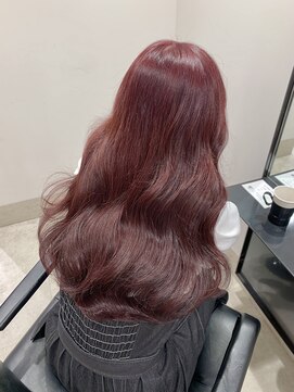 ゴウトゥデイ 渋谷MODI店(GO TODAY) チェリーピンク ブリーチなしカラー〈渋谷/渋谷駅〉