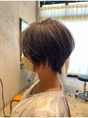 大人ショート/束感くびれ