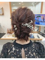 ラフューネ ヨコハマ(Raffune Yokohama) ゆるふわヘアセット　アップスタイル担当Fuku