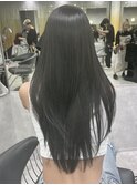 ブルーブラック×ロングレイヤーカット　【CHICA】