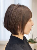 トト 船橋店(toto.)&nbsp;黒髪/グレーベージュ/レイヤーロング/前髪パーマ[西船橋/津田沼]