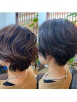 あさひ&nbsp;くせ毛を活かすニューヨーク式ドライカット　7