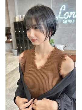 ロンド ロビン 栄(Lond robin) 韓国風 レイヤーカット ボブ　学割_4321