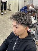 ホワイトメッシュツイスト