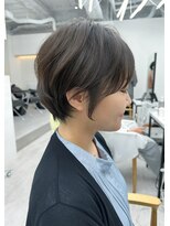 ビューナゴヤ 名駅(VIEW NAGOYA)&nbsp;デザインカラー/ウエットヘア/オリーブベージュニュアンスパーマ