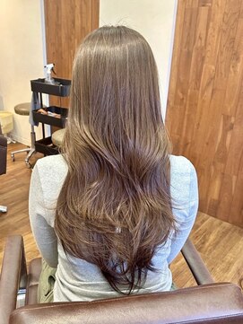 シェール(cher) セピアベージュ/透明感カラー【cher西宮北口:MAYA】