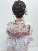 夏のヘアアレンジ★浴衣にぴったりアップヘア