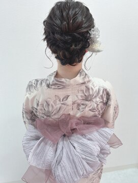アミカ(Amica) 夏のヘアアレンジ★浴衣にぴったりアップヘア