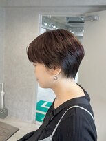 ラック(LUCK)&nbsp;マッシュショート/ラベンダー/グレーベージュ/ショート/船橋