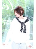 【Aere池袋】☆グラデーションボブ×サファリベージュ☆小林