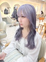 テトラ バイ ネオリーブ 横浜西口店(tetra by neolive)&nbsp;ハイトーンブリーチブルーラベンダー＊*【横浜】