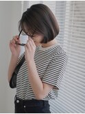 前髪/こなれミディ/イメチェン/ボブヘア/表参道ボブ