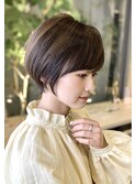 ナチュラルマッシュショート