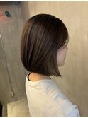 顎下ボブスタイル