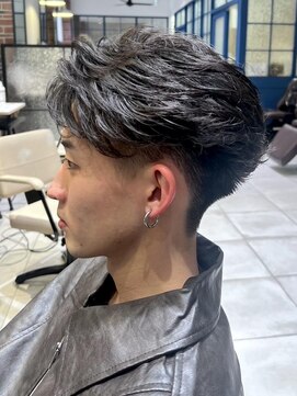 クアトログランシュ 水戸店(QUATRO×GranCieux) フェザーパーマ 水戸/メンズパーマ/メンズ