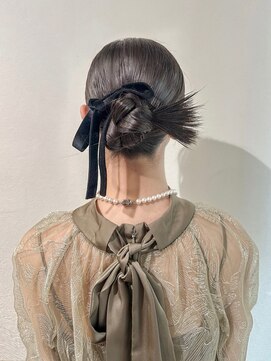 ゼスト 中野店(ZEST) 【ZEST中野/chihiro】 お呼ばれヘア/シンプルカチモリヘア