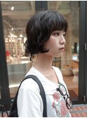 【ami style】ボブニュアンスパーマ　ドライパーマ