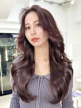 オニキス(ONYX) T09ハッシュカットブリーチなしダブルカラー透明感くびれヘア