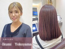 Ikumi Yokoyama ◇ スタイリスト / 年齢に寄り添う暖色系カラーで上品に垢抜け。@ikumi1991