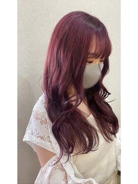 アグランテトラ 野田阪神店(a Gland tetra) チェリーレッド＊韓国風巻き＊大人可愛い愛されモテ20代30代