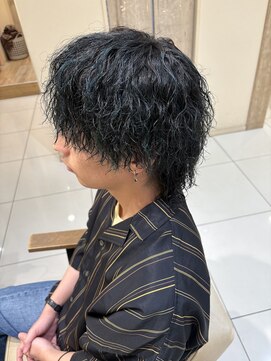 クレア本厚木(CREA) ブリーチ履歴からのサーフカール