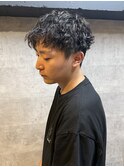 ワイルドかつ爽やかなパーマスタイル