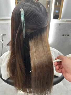 フリーラ 表参道(freera) 髪質改善サラサラプレミアム大人ガーリー韓国ロングAライン